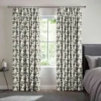 Gomes Ink Curtain - Blue, Cotton