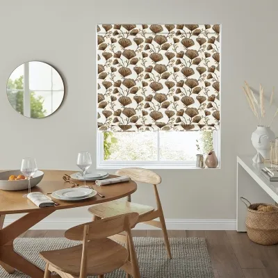 Gomes Roman Blind - Terracotta, Cotton