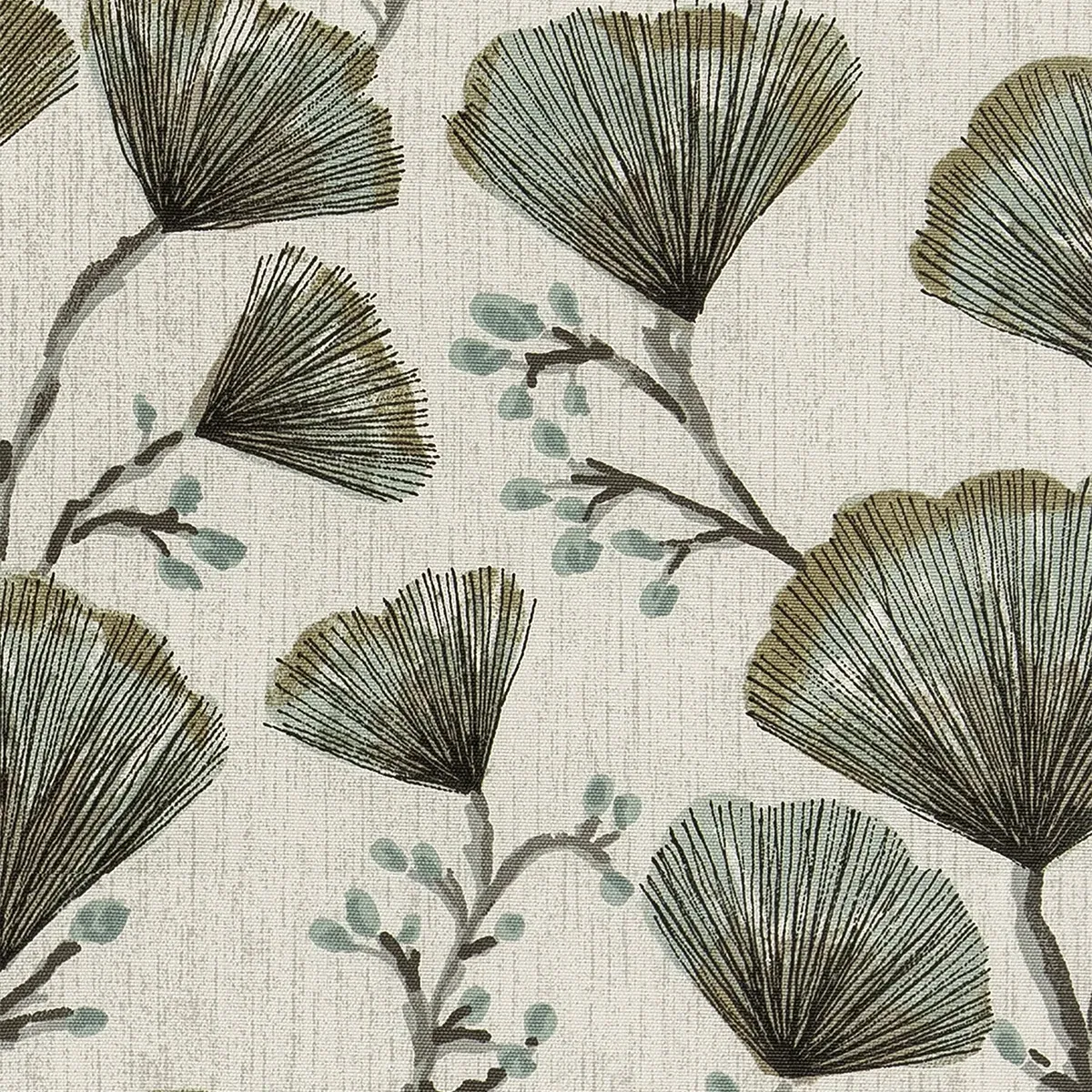 Gomes Seafoam Curtain - Seafoam, Cotton