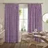 Gosling Geometric Curtain - Aubergine, Cotton Mix