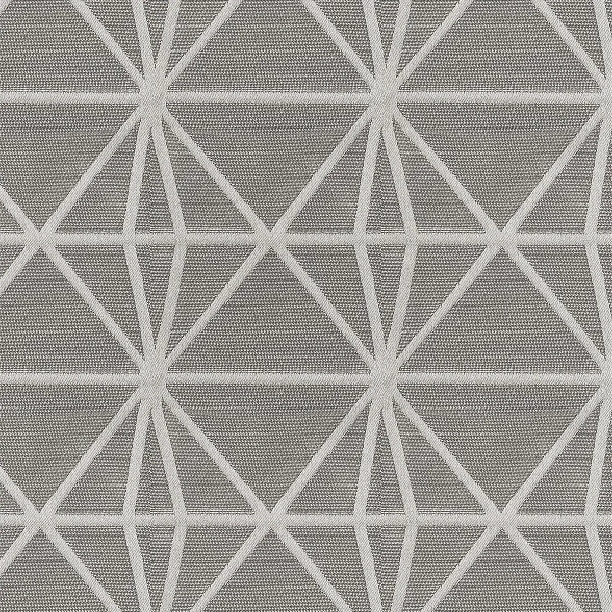 Gosling Geometric Curtain - Silver, Cotton Mix