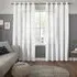 Henderson Ivory Curtain - White, Polyester