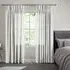 Henderson Slate Curtain - White, Polyester