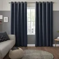 Ilkay Curtain - Ink, Polyester