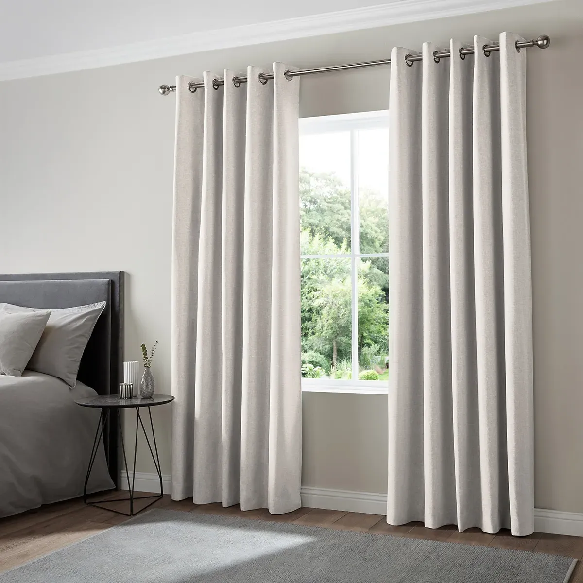 Ilkay Curtain - Platinum, Polyester