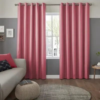 Jenson Curtain - Blush, Polyester Cotton image