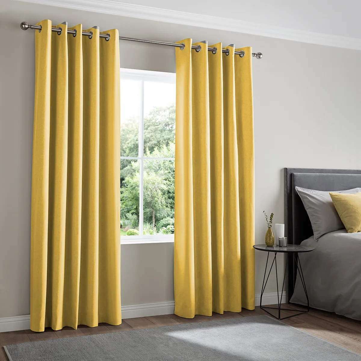 Jenson Curtain - Buttercup, Polyester Cotton