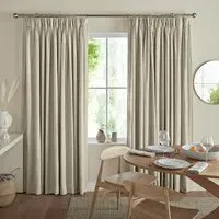 Jenson Curtain - Sand, Polyester Cotton