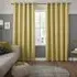 Jenson Curtain - Yellow, Polyester Cotton