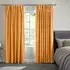Jesse Clementine Curtain - Orange, Cotton Mix