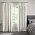 Jesse Ivory Curtain - Ivory White, Cotton Mix