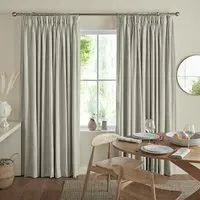 Jesse Linen Curtain - Light Brown, Cotton Mix