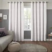 Jesse Shell Curtain - Beige, Cotton Mix