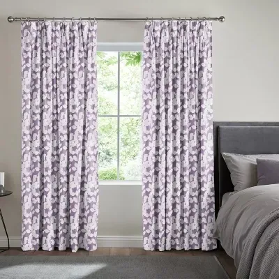 Jonas Floral Curtain - Berry image