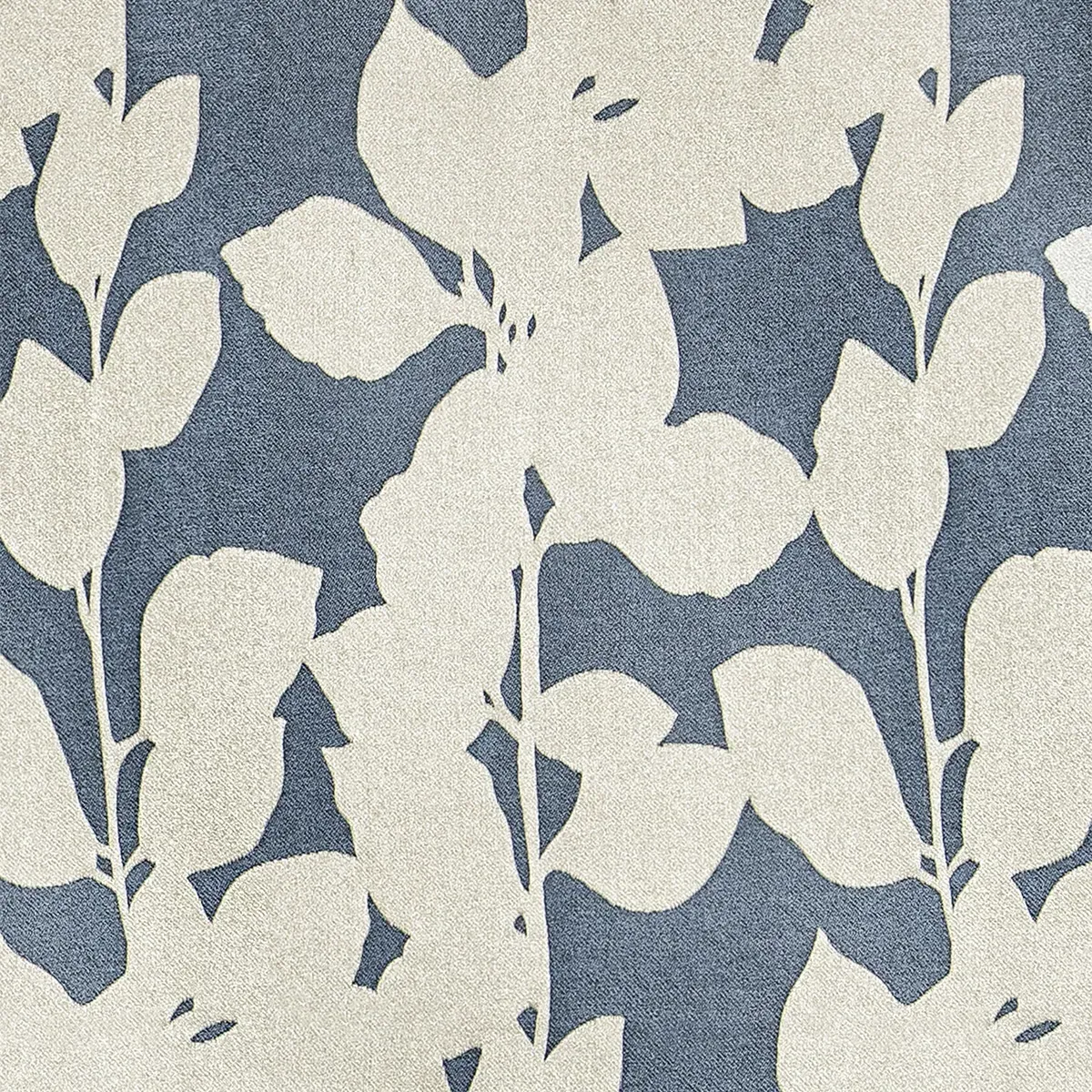 Jonas Floral Curtain - Indigo