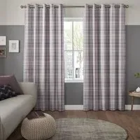 Kilman Vintage Curtain - Red, Polyester