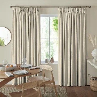 Konsa Made to Measure Curtain - Champagne, Polyester image