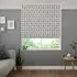 Leno Roman Blind - Coal, Cotton