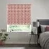Leno Roman Blind - Ruby, Cotton