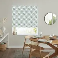 Llamas Multi Roman Blind - Cotton
