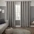 Mata Curtain with Grommets - Fog, Polyester