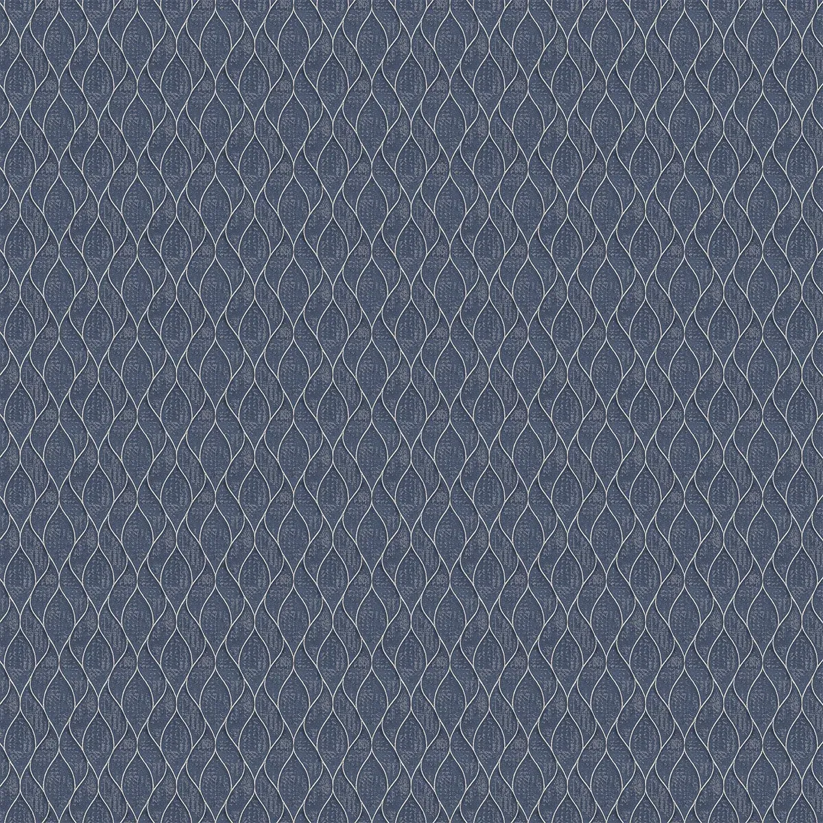 Matip Made to Measure Curtain - Indigo, Polyester