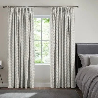 Matip Made to Measure Curtain - Pewter, Polyester
