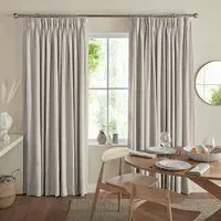 Matip Made to Measure Curtain - Taupe, Polyester
