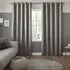 Mina Iron Curtain - Dark Grey, Polyester