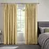Mina Sunflower Curtain - Dark Yellow, Polyester