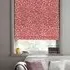 Missprint Fern Roman Blind - Coral, Cotton