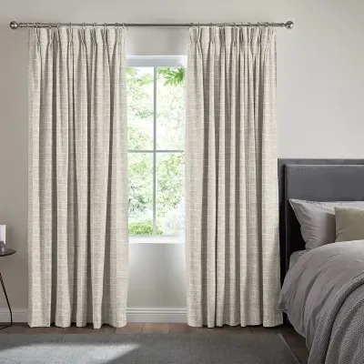 Nico Curtain - Pewter, Polyester