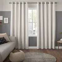 Origi Shell Curtain - Brown, Polyester