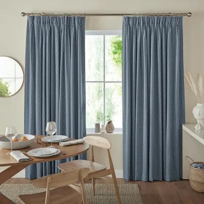 Ozan Danube Curtain - Blue, Polyester