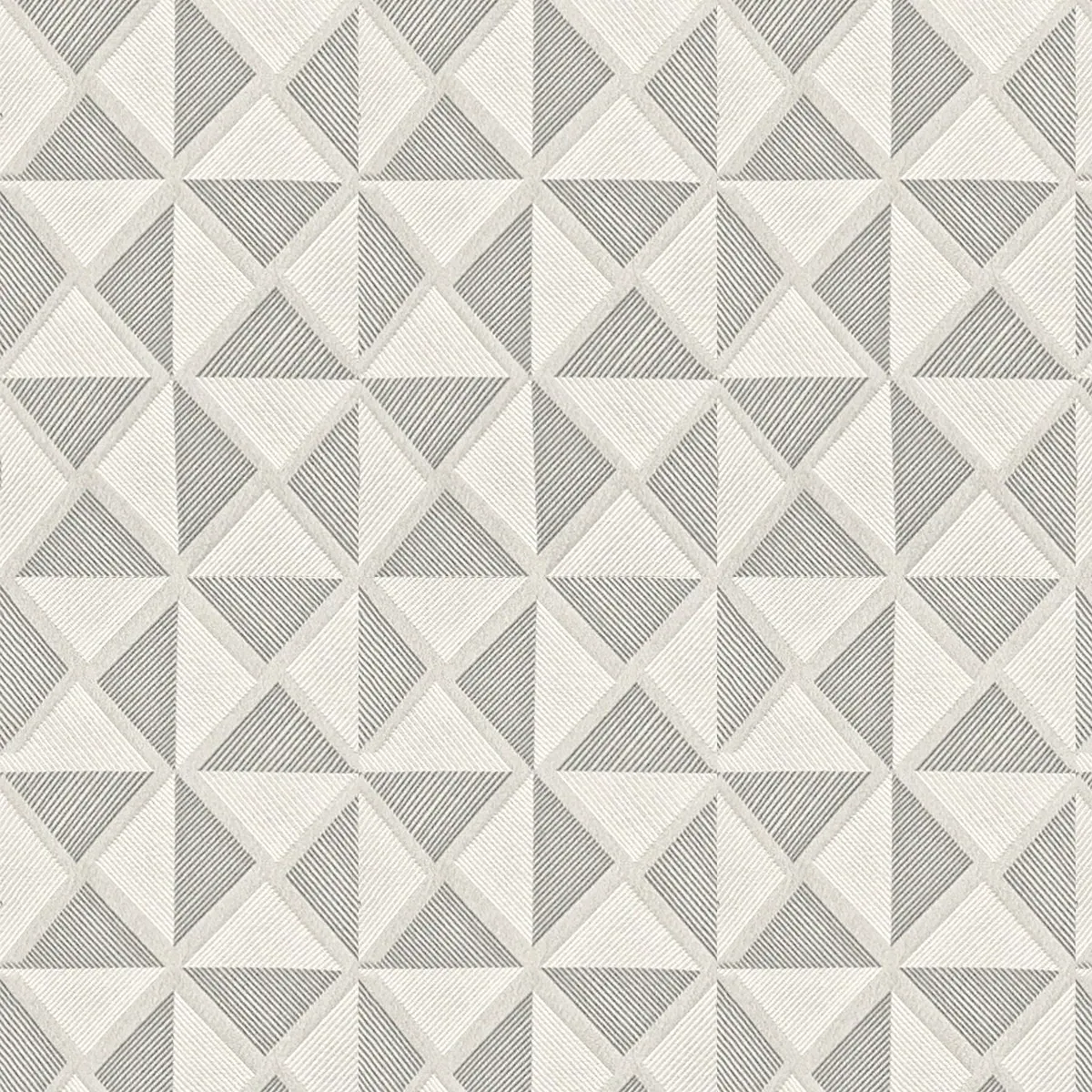 Pierre Geometric Curtain - Graphite, Polyester