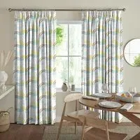 Rainbow Skies Multi Curtain - Multi, Cotton