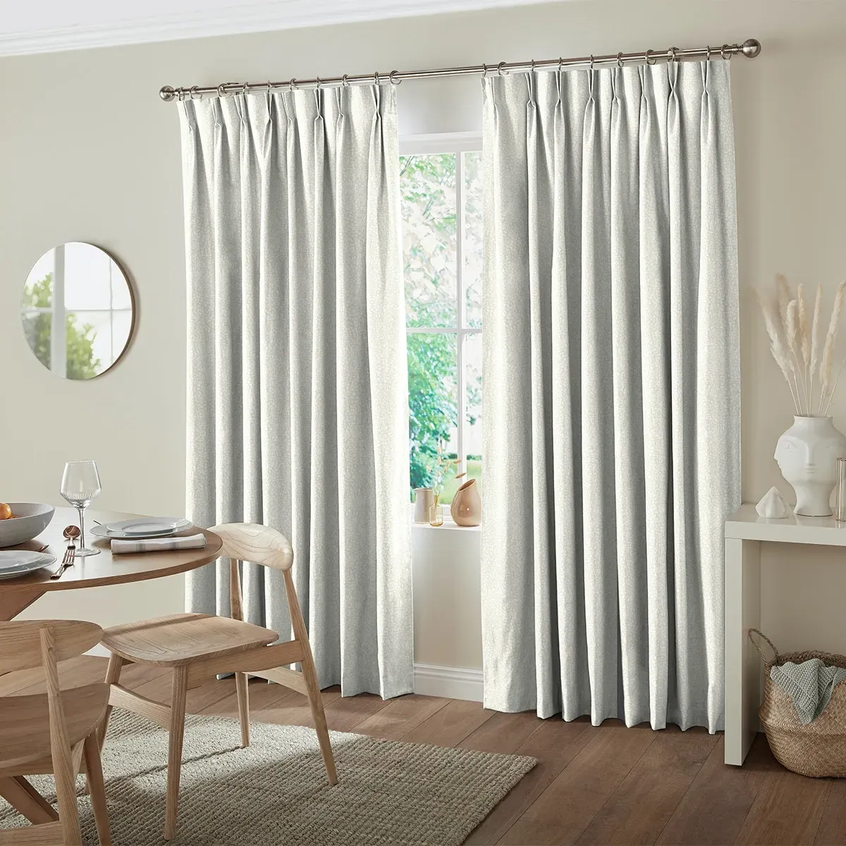 Ramsey Curtain - Ivory