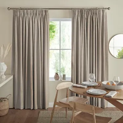 Riyad Curtain - Wheat, Polyester