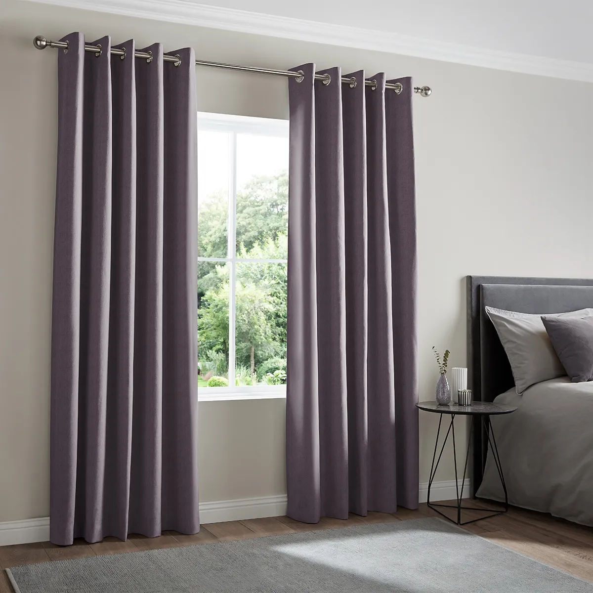 Romero Curtain - Grape, Polyester