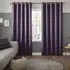 Rudiger Made-to-Measure Curtain - Aubergine, Polyester