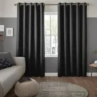 Rudiger Made-to-Measure Curtain - Ebony, Polyester