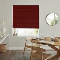 Rudiger Roman Blind - Crimson, Polyester
