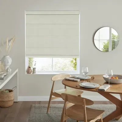 Rudiger Roman Blind - Oyster, Polyester