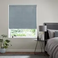 Rudiger Roman Blind - Sky Blue, Polyester