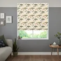 Safari Multi Roman Blind - Multi-Color, Cotton