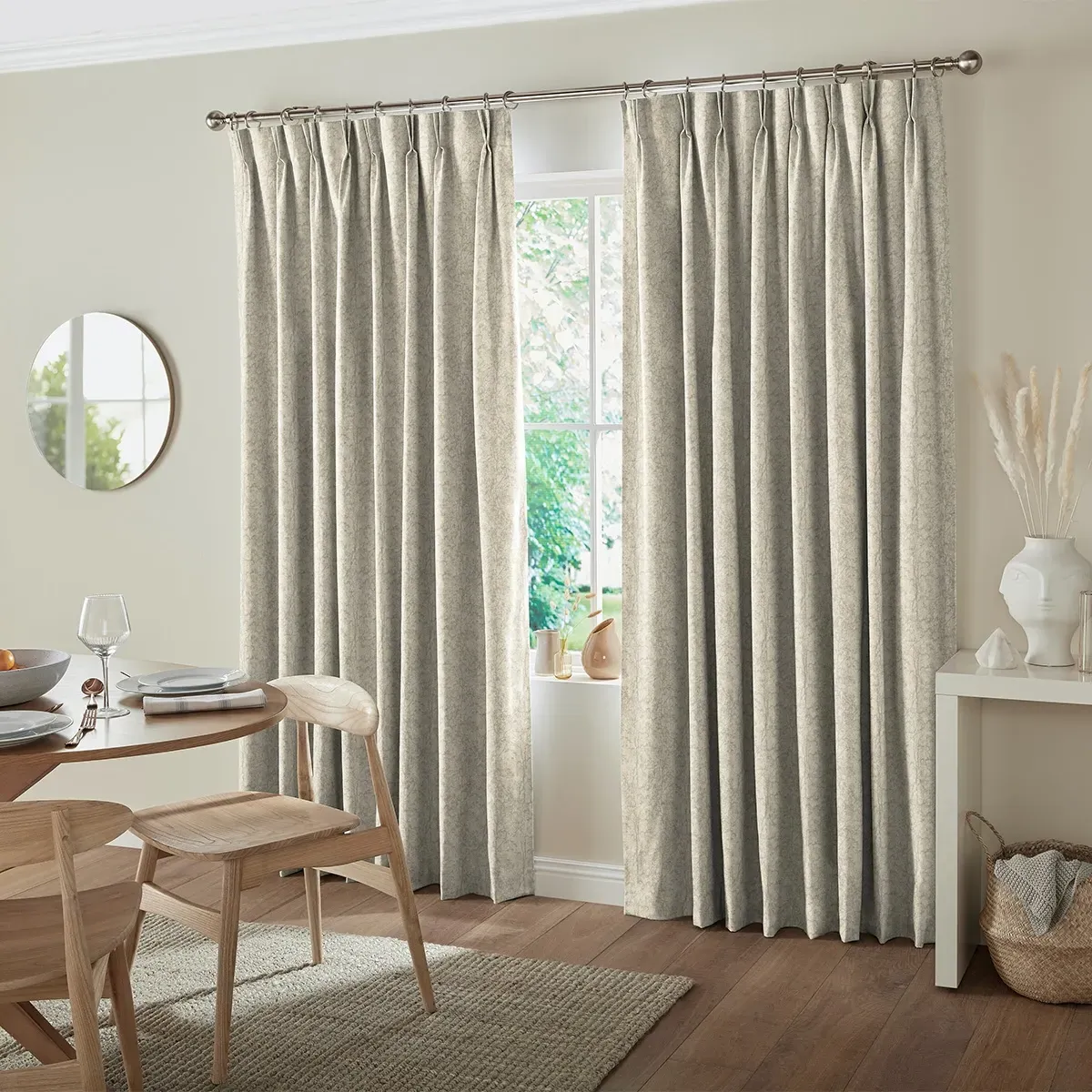 Sami Curtain - Oyster, Polyester