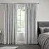 Sami Curtain - Pewter, Silk Blend
