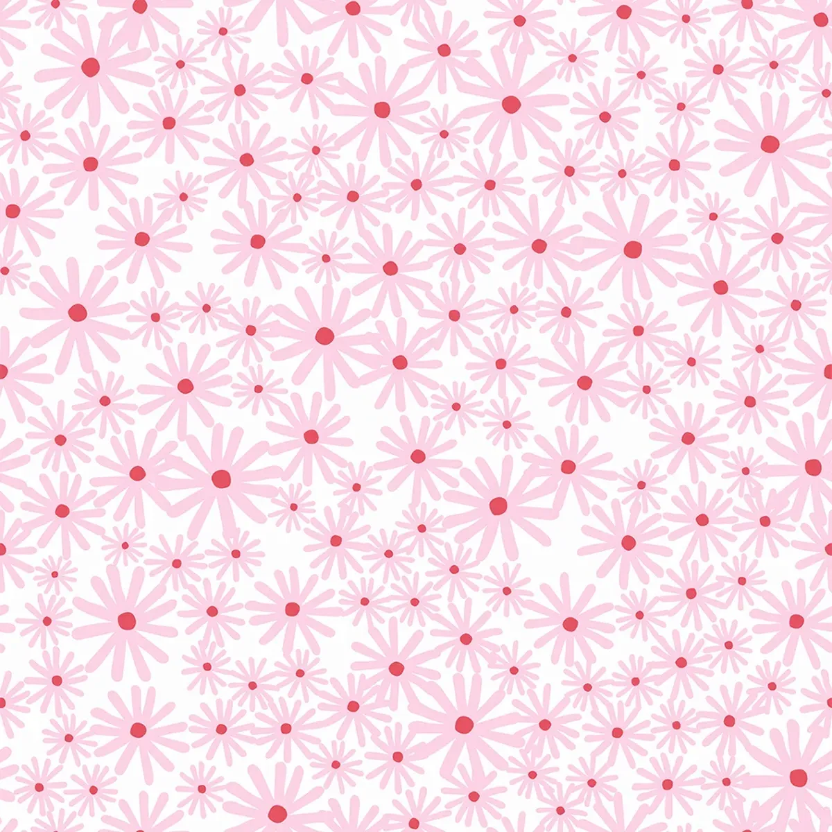 Skinny Dip Daisy Curtain - Pink, Cotton