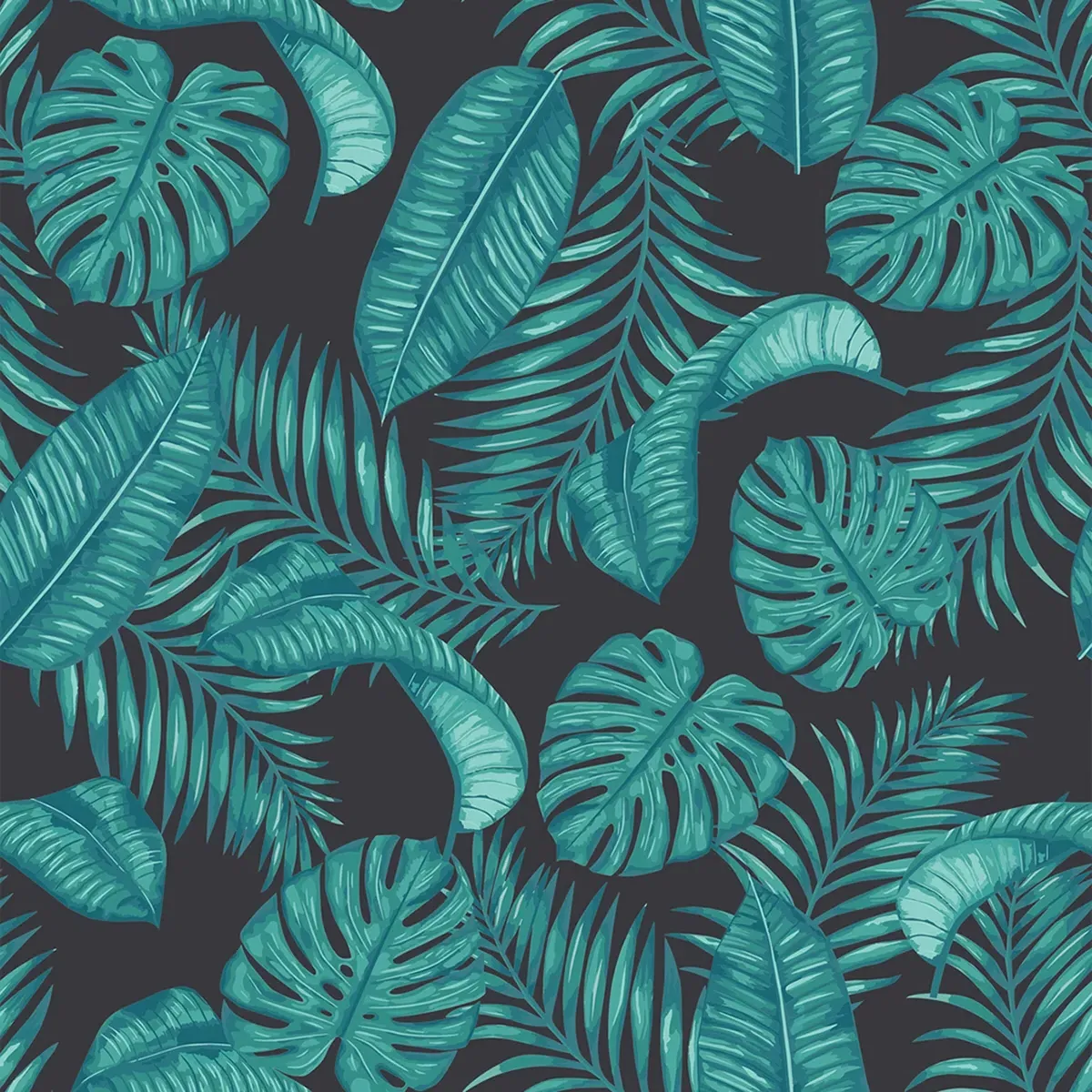 Skinny Dip Dominica Curtain - Midnight, Cotton