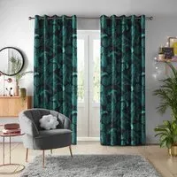 Skinny Dip Dominica Curtain - Midnight, Cotton